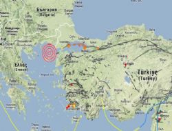 AFAD: Ege Denizinde 6.5 şiddetinde deprem