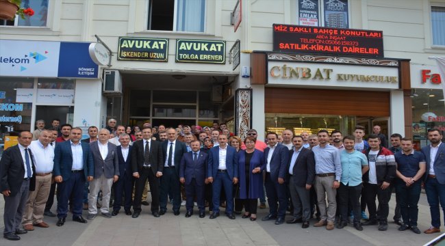 AK Parti Giresun milletvekili adaylarının Görele'yi ziyareti