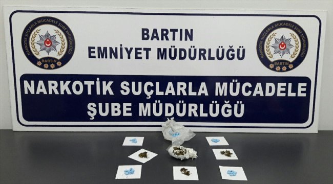 Bartın'da uyuşturucu operasyonu