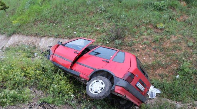 Bolu'da trafik kazası: 1 yaralı