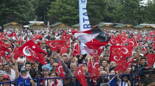 CHP'nin cumhurbaşkanı adayı İnce, Düzce'de