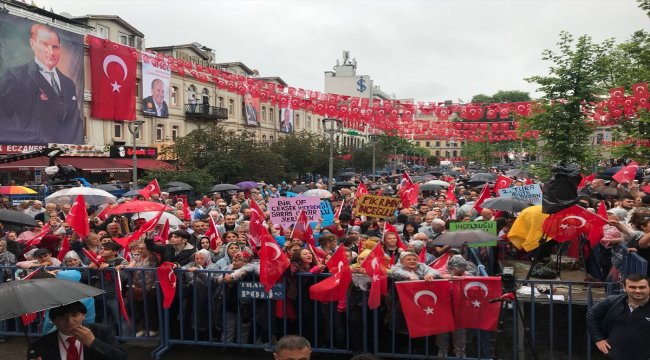 CHP'nin cumhurbaşkanı adayı İnce, Trabzon'da