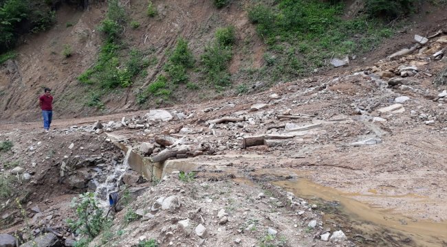 Giresun'da sağanak