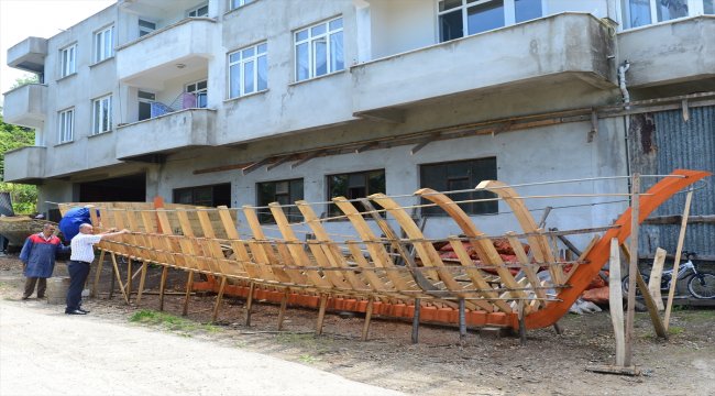 Karadeniz'in emektar tekne ustaları