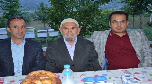 Kaymakam Kıyıcı şehit ailesinin iftarına katıldı