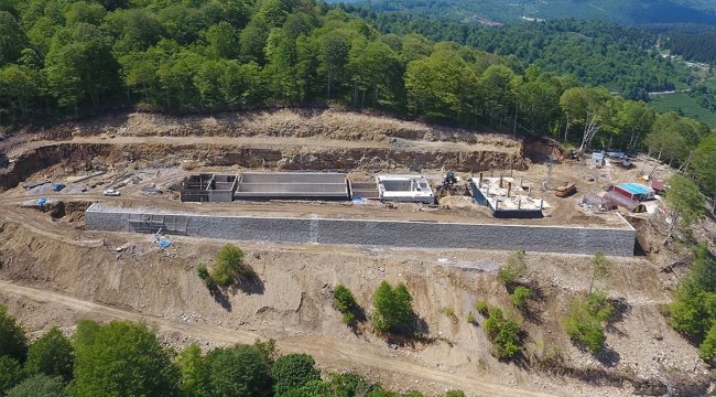 Ordu'da içme suyu için modern tesis