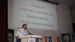 AK Parti'de müşahit ve sandık görevlilerine eğitim