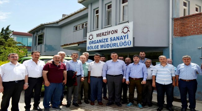 AK Parti milletvekili adayı Çilez'in OSB ziyareti