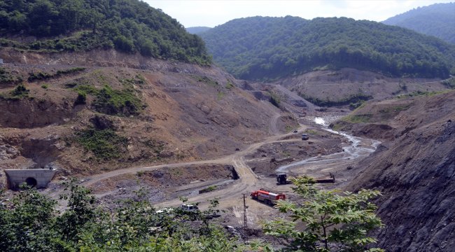 Alaplı'da dere ıslah çalışmaları