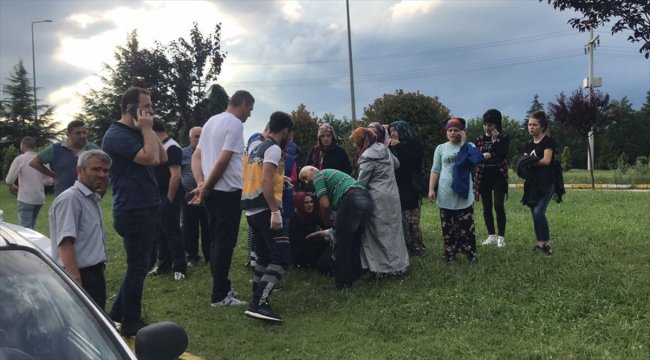 Düzce'de trafik kazası: 5 yaralı