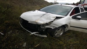 Hanönü'de zincirleme trafik kazası: 2 yaralı
