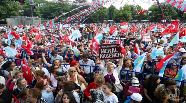 İYİ Parti'nin Düzce mitingi