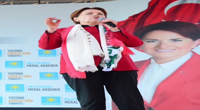 İYİ Parti'nin Giresun mitingi