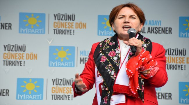 İYİ Parti'nin Gümüşhane mitingi