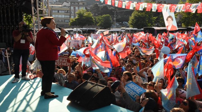 İYİ Parti'nin Ordu mitingi