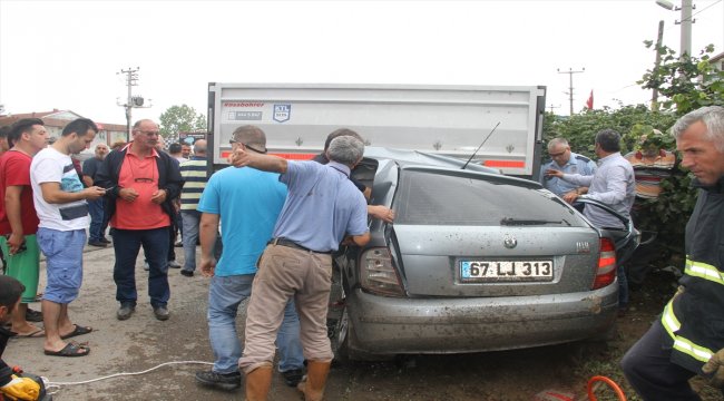 Kaza anne babayı çocuklarından ayırdı