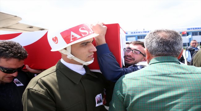 Şehit Uzman Çavuş Ergin son yolculuğuna uğurlandı