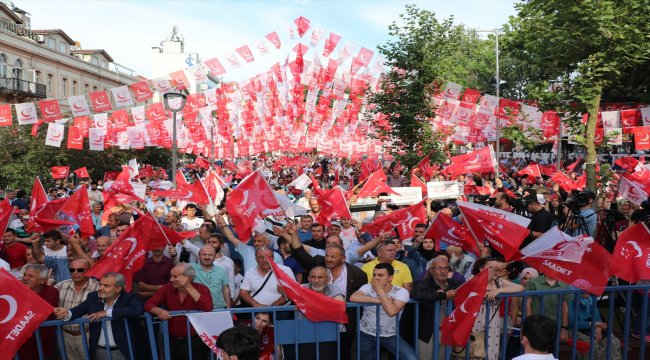 Temel Karamollaoğlu'nun Trabzon mitingi