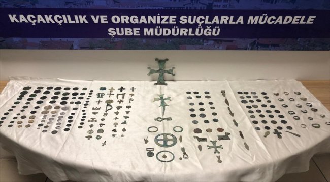 Karabük'te tarihi eser operasyonu