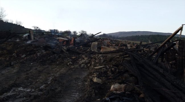 Kastamonu'da yangın