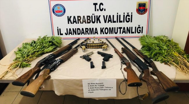 Karabük'te uyuşturucu operasyonu