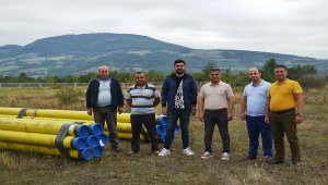 Bafra OSB'de doğal gaz altyapı çalışmaları başladı