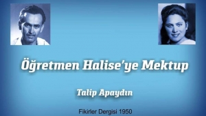 Öğretmen Halise’ye Mektup / Talip Apaydın 