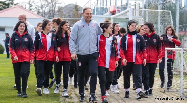 Şampiyon Kızlardan Samsunspor'a Ziyaret