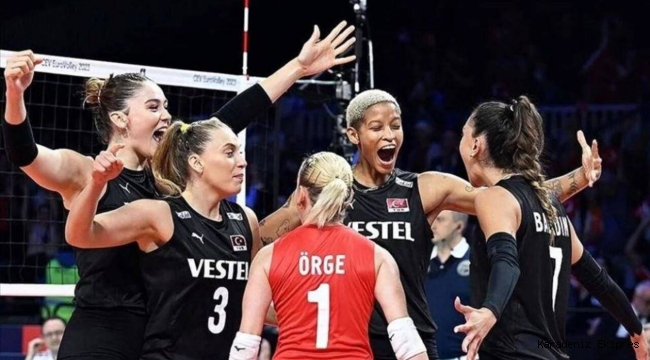 A Milli Kadın Voleybol Takımı, Japonya'yı da yenerek olimpiyatlara gitmeyi garantiledi...