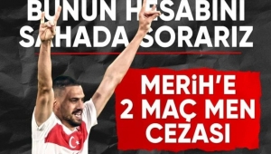 UEFA Disiplin Kurulu Milli futbolcu Melih Demiral'a 2 maç ceza verdi