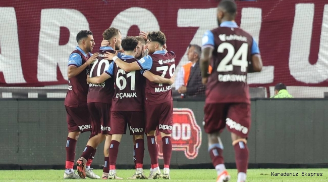 Trabzonspor'un genç yıldızından etkileyici performans! Maça damgasını vurdu!