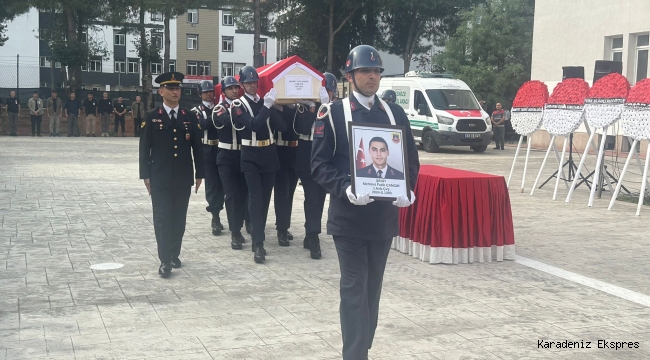  Şehidimizi Törenle Memleketine Uğurladık