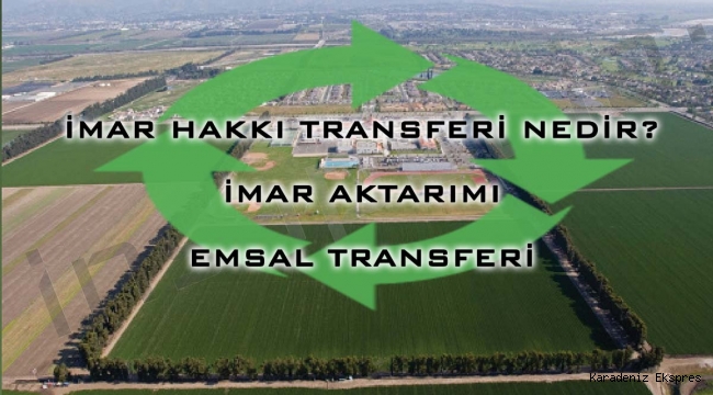 İmar hakkı aktarımı kanunu, Resmi Gazete'de yayınlanarak yürürlüğe girdi...