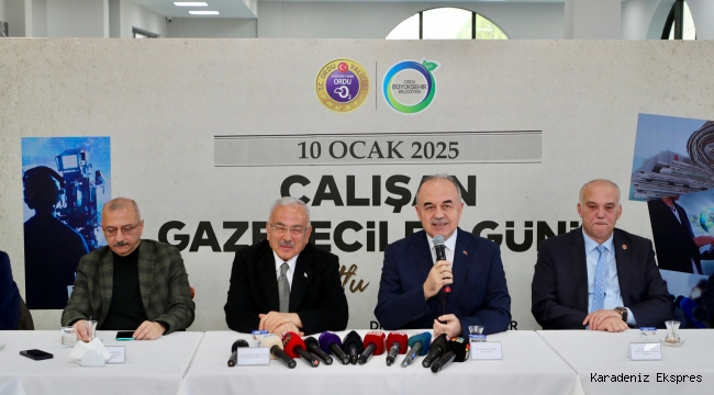 10 Ocak Çalışan Gazeteciler Günü Kutlandı 