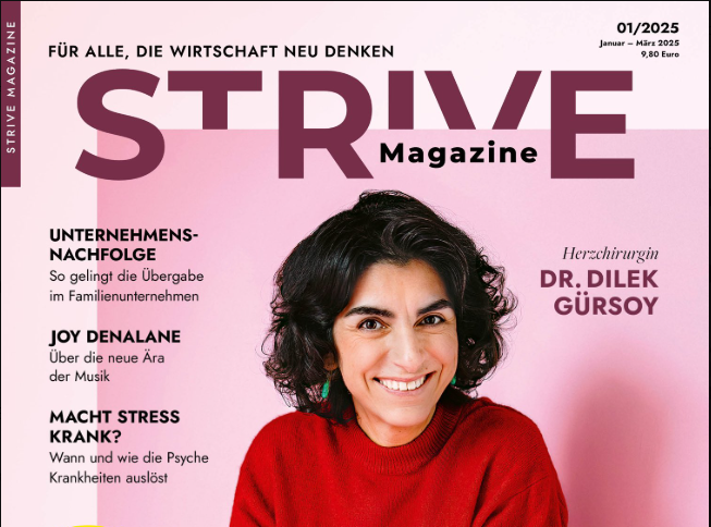 Dr. Dilek Gürsoy: Kapak No. 2 Strive Magazine de...