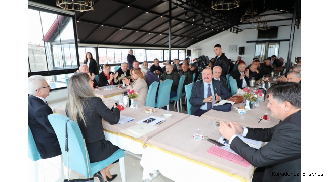 İçişleri Bakan Müşaviri Sn Esma Ersin, Alevi Dedeleri ve Cemevi Başkanlarıyla Bir Araya Geldi