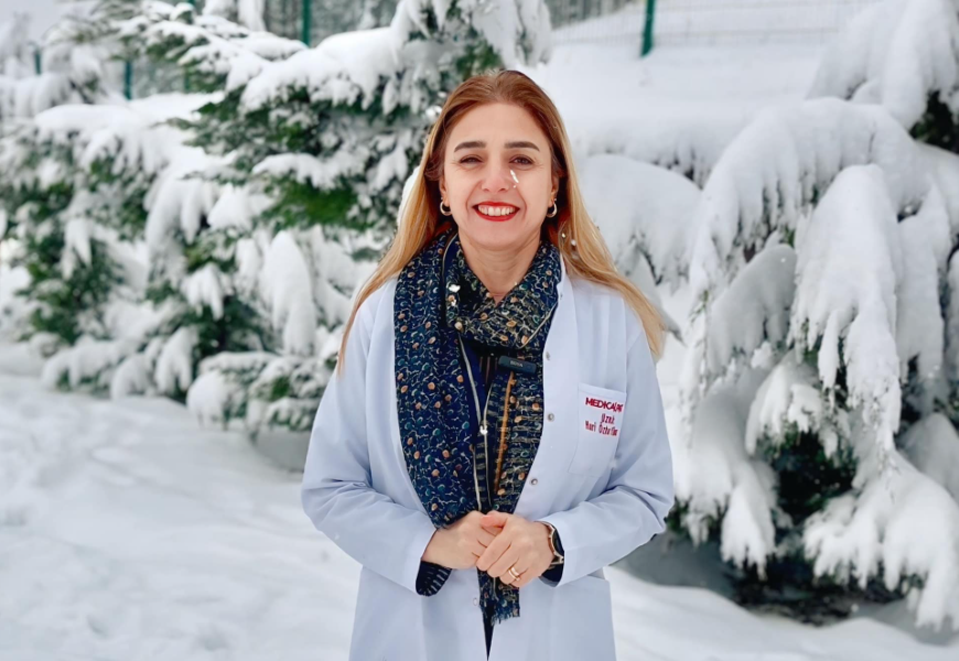 Göğüs Hastalıkları Uzmanı Dr. Huri Özkan Yılmaz: “Kar yağışı mikropları öldürmez”