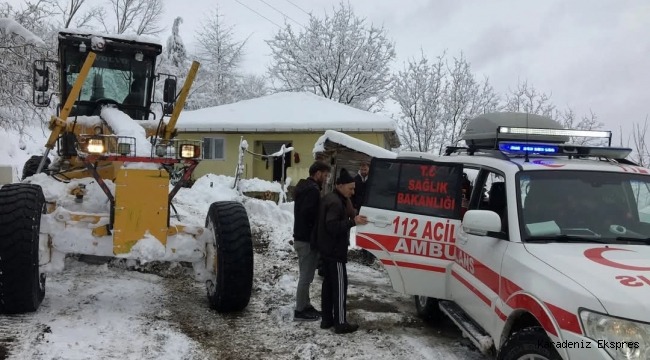 Tokat genelinde etkisini sürdüren yoğun kar yağışı, özellikle kırsal kesimlerde hayatı olumsuz etkiliyor