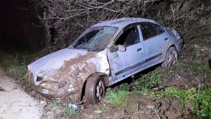 Çatalpınar-Fatsa kara yolunda trafik kazası meydana geldi 