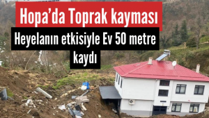 Kar suyunun erimesiyle birlikte başlayan toprak kaymaları yüksek kesimde yaşayanları endişelendiriyor