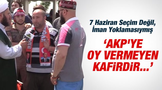 Ahsen TV: "AKP'ye Oy Vermeyen KAFİRDİR"