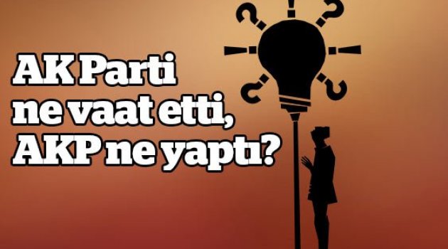 AK Parti ne vaat etti AKP ne yaptı!