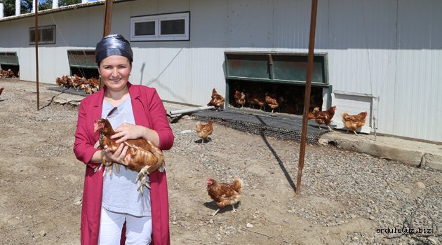 Almanya’dan kesin dönüş yapıp memleketinde organik tavuk üretiyor