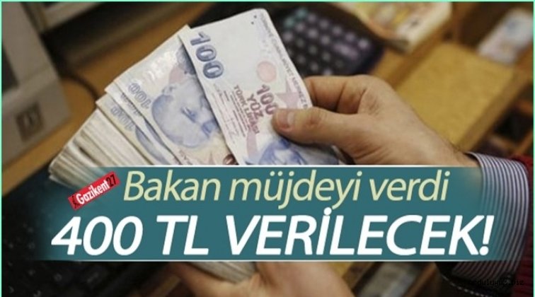 Bakan Sarıeroğlu, kadınlara 400 TL çocuk bakım desteği müjdesi verdi