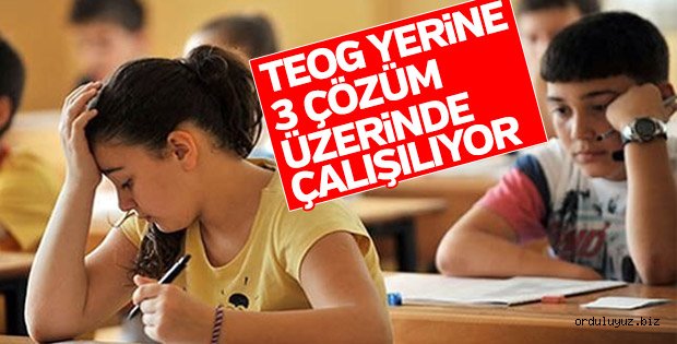 Başbakan açıkladı: TEOG yerine 3 çözüm üretilecek