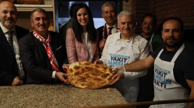 Başbakan Yıldırım'ın ziyareti pidecileri mutlu etti