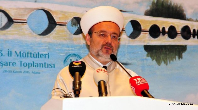 Diyanet Başkanı Görmez: 'Çocuk yaşta evliliğin İslâm odaklı konuşulması üzücü; çocukla evlilik olmaz..'