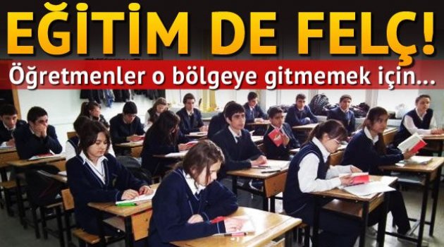 Doğu ve Güneydoğu'da Eğitim felç!...Öğretmenler bakın ne yapıyor?