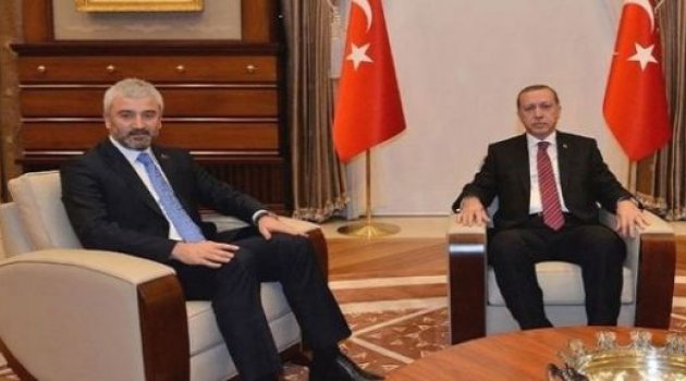 Enver Yılmaz, Cumhurbaşkanı Erdoğan'ı Sarayda Ziyaret Etti