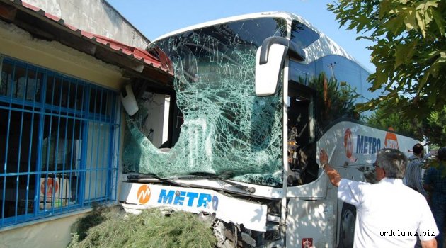 Fatsa Büyük Sanayi de Büyük Kaza